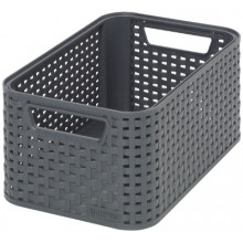 CURVER STYLE S Boite de rangement 28,5 x 13 x 19,4 cm anthracite 03614-308