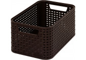 CURVER STYLE S Boite de rangement 28,5 x 13 x 19,4 cm marron 03614-210