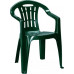 CURVER MALLORCA Fauteuil de jardin, 56 x 58 x 79 cm, vert foncé 17180335