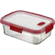 CURVER SMART COOK 0,9L Boîte alimentaire 20 x 15 x 7 cm transparent/rouge 00114-472