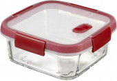 CURVER SMART COOK 0,7L Boîte alimentaire 15 x 15 x 7 cm transparent/rouge 00115-472
