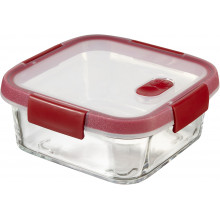 CURVER SMART COOK 0,7L Boîte alimentaire 15 x 15 x 7 cm transparent/rouge 00115-472