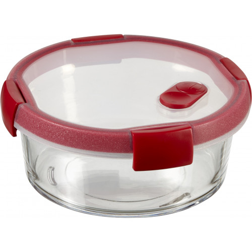 CURVER SMART COOK 0,6L Boîte alimentaire 16 x 7 cm transparent/rouge 00117-472