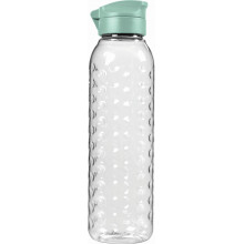 CURVER DOTS 0,75L Bouteille 25 x 7 cm transparent/vert clair 00281-Q19