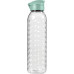 CURVER DOTS 0,75L Bouteille 25 x 7 cm transparent/vert clair 00281-Q19