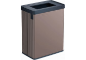 CURVER VERTO RECYCLE 54L Poubelle 26,5 x 43,5 x 54,7 cm rose 00395-Y82