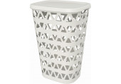CURVER OCEANA 55L Panier a linge 42,6 × 34,5 × 60,1 cm, beige 00520-885