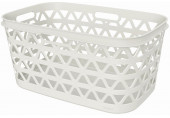 CURVER OCEANA 45L Panier a linge propre 57,1 × 37,1 × 27,1 cm, beige 00521-885