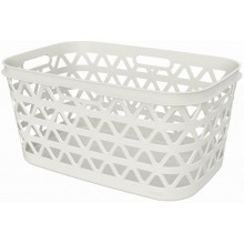 CURVER OCEANA 45L Panier a linge propre 57,1 × 37,1 × 27,1 cm, beige 00521-885