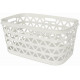 CURVER OCEANA 45L Panier a linge propre 57,1 × 37,1 × 27,1 cm, beige 00521-885