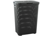 CURVER STYLE 60L Coffre a linge 44,8 x 61,5 x 34,1 cm, gris foncé 00707-308