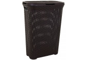CURVER STYLE 40L Coffre a linge 44,8 x 61,5 x 26,5 cm, marron foncé 00709-210
