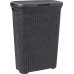 CURVER STYLE 40L Coffre a linge 44,8 x 61,5 x 26,5 cm, gris foncé 00709-308