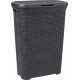 CURVER STYLE 40L Coffre a linge 44,8 x 61,5 x 26,5 cm, gris foncé 00709-308