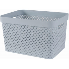 CURVER PURE 17L Panier de rangement 35,5 x 26,2 x 21,9 cm, bleu 01420-126