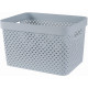 CURVER PURE 17L Panier de rangement 35,5 x 26,2 x 21,9 cm, bleu 01420-126