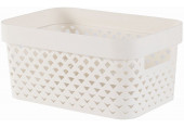 CURVER PURE 4,5L Panier de rangement 26 x 17,5 x 12,3 cm, beige 01422-X64