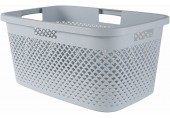 CURVER PURE 47L Panier a linge 60 x 40 x 28 cm, bleu 01917-126
