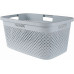 CURVER PURE 47L Panier a linge 60 x 40 x 28 cm, bleu 01917-126