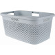 CURVER PURE 47L Panier a linge 60 x 40 x 28 cm, bleu 01917-126