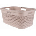 CURVER PURE 47L Panier a linge 60 x 40 x 28 cm, rose 01917-Q70