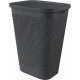 CURVER PURE 55L Coffre a linge 43 x 35 x 58 cm, gris 01918-G43