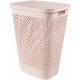 CURVER PURE 55L Coffre a linge 43 x 35 x 58 cm, rose 01918-Q70