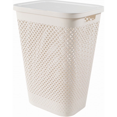 CURVER PURE 55L Coffre a linge 43 x 35 x 58 cm, beige 01918-X64