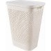 CURVER PURE 55L Coffre a linge 43 x 35 x 58 cm, beige 01918-X64