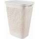 CURVER PURE 55L Coffre a linge 43 x 35 x 58 cm, beige 01918-X64