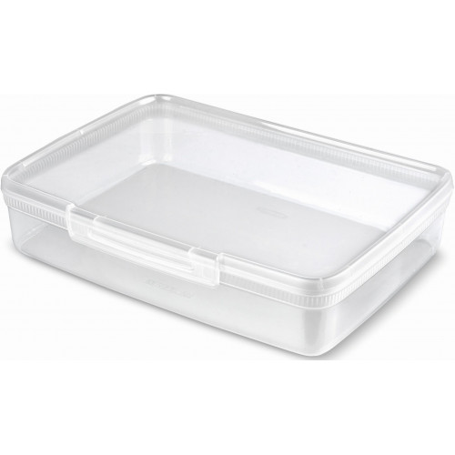 CURVER SNAP BOX 4,4L Boîte polyvalente 33x24,5x8cm transparente 02266-000