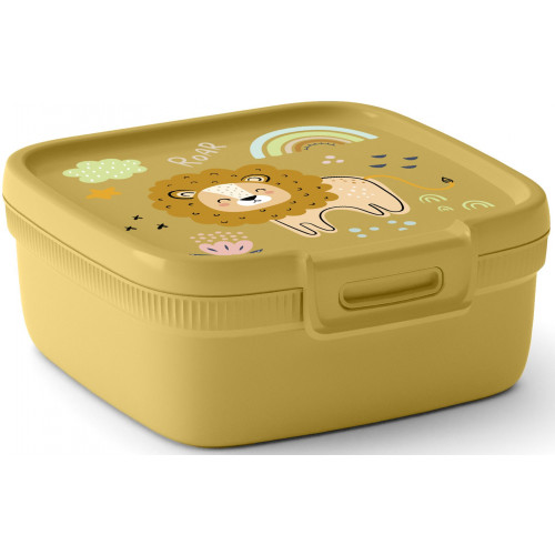CURVER SNAP BOX 0,9L Boîte polyvalente 14,5x15x6cm jaune 02268-Z66