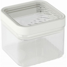 CURVER KARA 0,5L Boîte de conservation alimentaire 10,7 × 10,7 × 7,9 cm, blanche 03100-W53