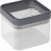 CURVER KARA 0,5L Boîte de conservation alimentaire 10,7×10,7×7,9cm, gris foncé 03100-W54