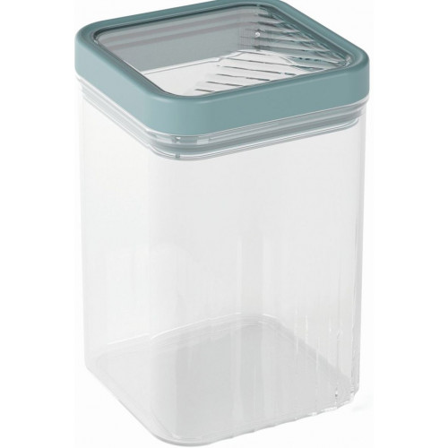 CURVER KARA 1,2L Boîte de conservation alimentaire 10,7 × 10,7 × 15 cm, bleue 03101-H27