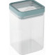 CURVER KARA 1,2L Boîte de conservation alimentaire 10,7 × 10,7 × 15 cm, bleue 03101-H27