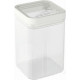 CURVER KARA 1,2L Boîte de conservation alimentaire 10,7 × 10,7 × 15 cm, blanche 03101-W53