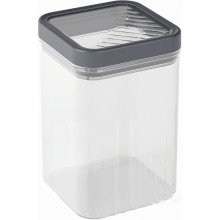 CURVER KARA 1,2L Boîte de conservation alimentaire 10,7 10,7×15 cm, gris foncé 03101-W54