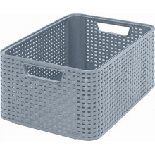 CURVER STYLE M Boite de rangement 38,6 x 17 x 28,7 cm gris 03615-099