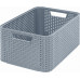 CURVER STYLE M Boite de rangement 38,6 x 17 x 28,7 cm gris 03615-099