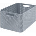 CURVER STYLE L Boite de rangement 43,6 x 23 x 32,6 cm gris 03616-099