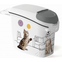 CURVER Conteneur pour croquettes 6kg/15L chats 03883-E26
