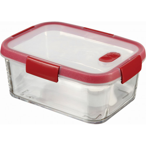 CURVER SMART COOK 1,1L Boîte alimentaire 20,3 x 15,4 x 8,3 cm transparent/rouge 04062-472 CURVER SMART COOK 1,1L Boîte alimentaire 20,3 x 15,4 x 8,3 cm transparent/rouge 04062-472