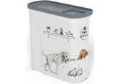 CURVER Conteneur pour croquettes 1,5kg/2L chats 04346-E26