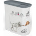 CURVER Conteneur pour croquettes 1,5kg/2L chats 04346-E26