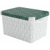 CURVER DECO STOCKHOLM L Boite de rangement décorative 39,5 x 29,5 x 25 cm 04711-Y89