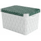 CURVER DECO STOCKHOLM L Boite de rangement décorative 39,5 x 29,5 x 25 cm 04711-Y89