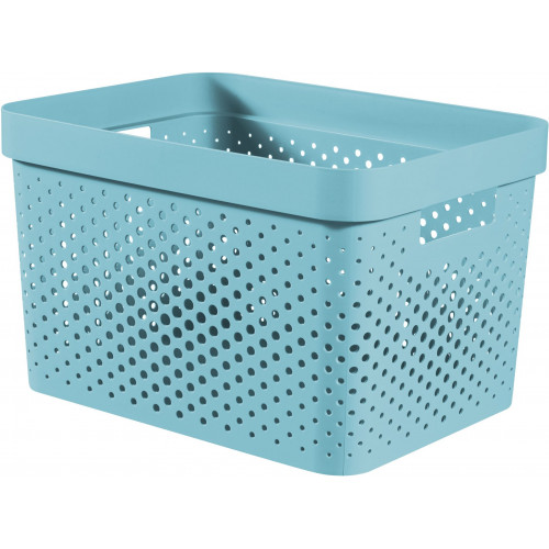 CURVER INFINITY 17L Bac de rangement 36 x 27 x 22 cm, bleu 04740-W19