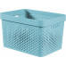 CURVER INFINITY 17L Bac de rangement 36 x 27 x 22 cm, bleu 04740-W19