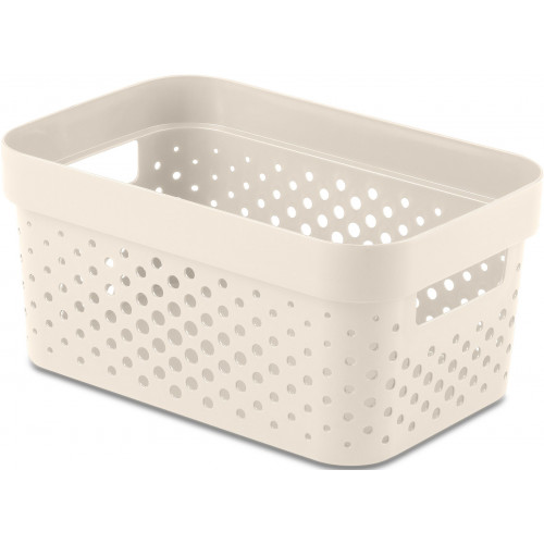 CURVER INFINITY 4,5 L Bac de rangement 26 x 18 x 12 cm, crémeux 04747-X64